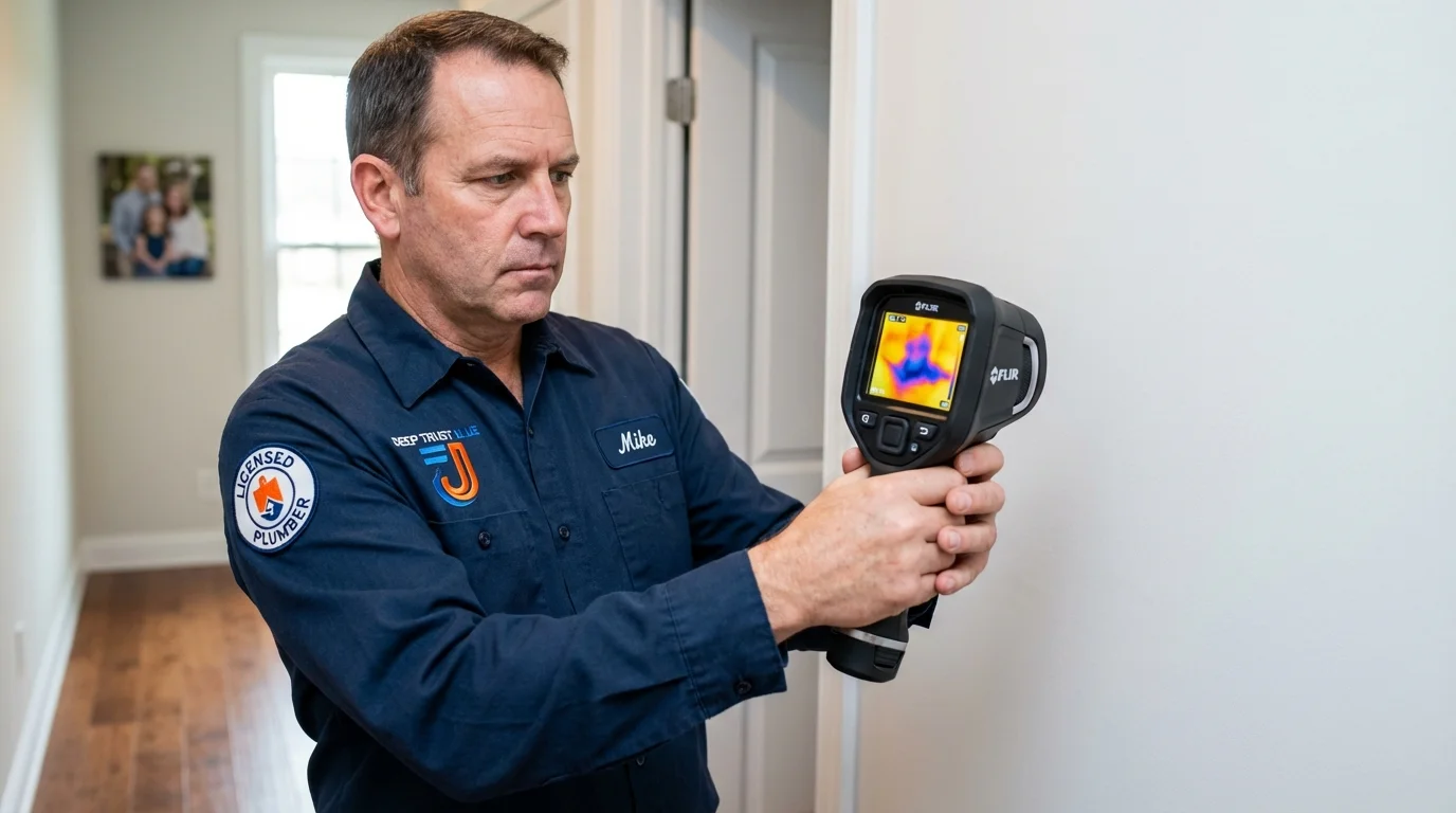 Thermal imaging leak detection by Johns Plumbing LLC in Wewahitchka